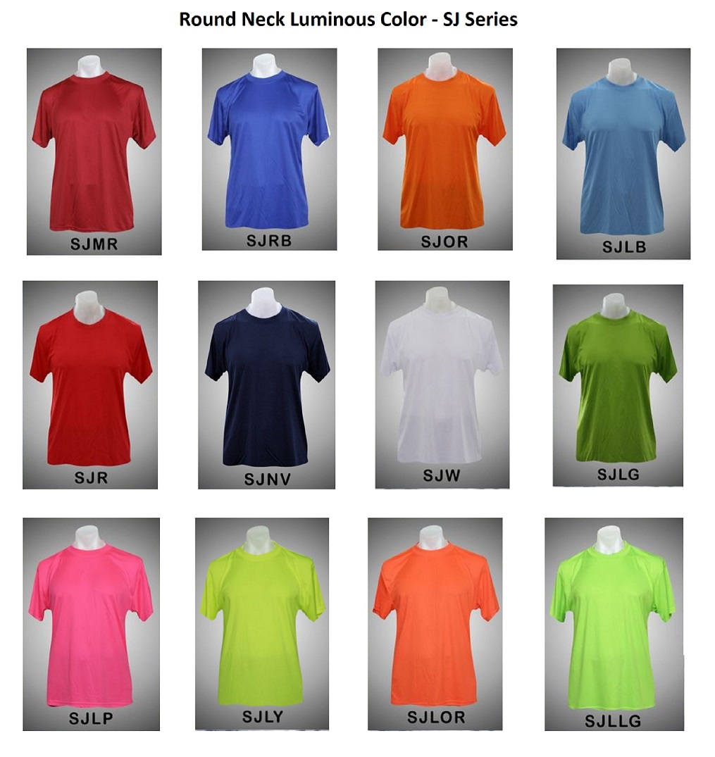 Round Neck Dryfit - SJ Series (image for) Round Neck Dryfit - SJ Series